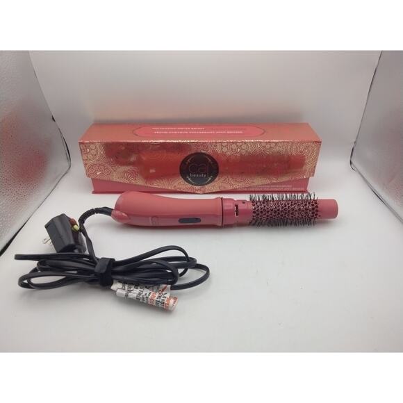 Caj Beauty Volumizing Hair Dryer Brush Ion Technology Lightweight With Box - Picture 1 of 5
